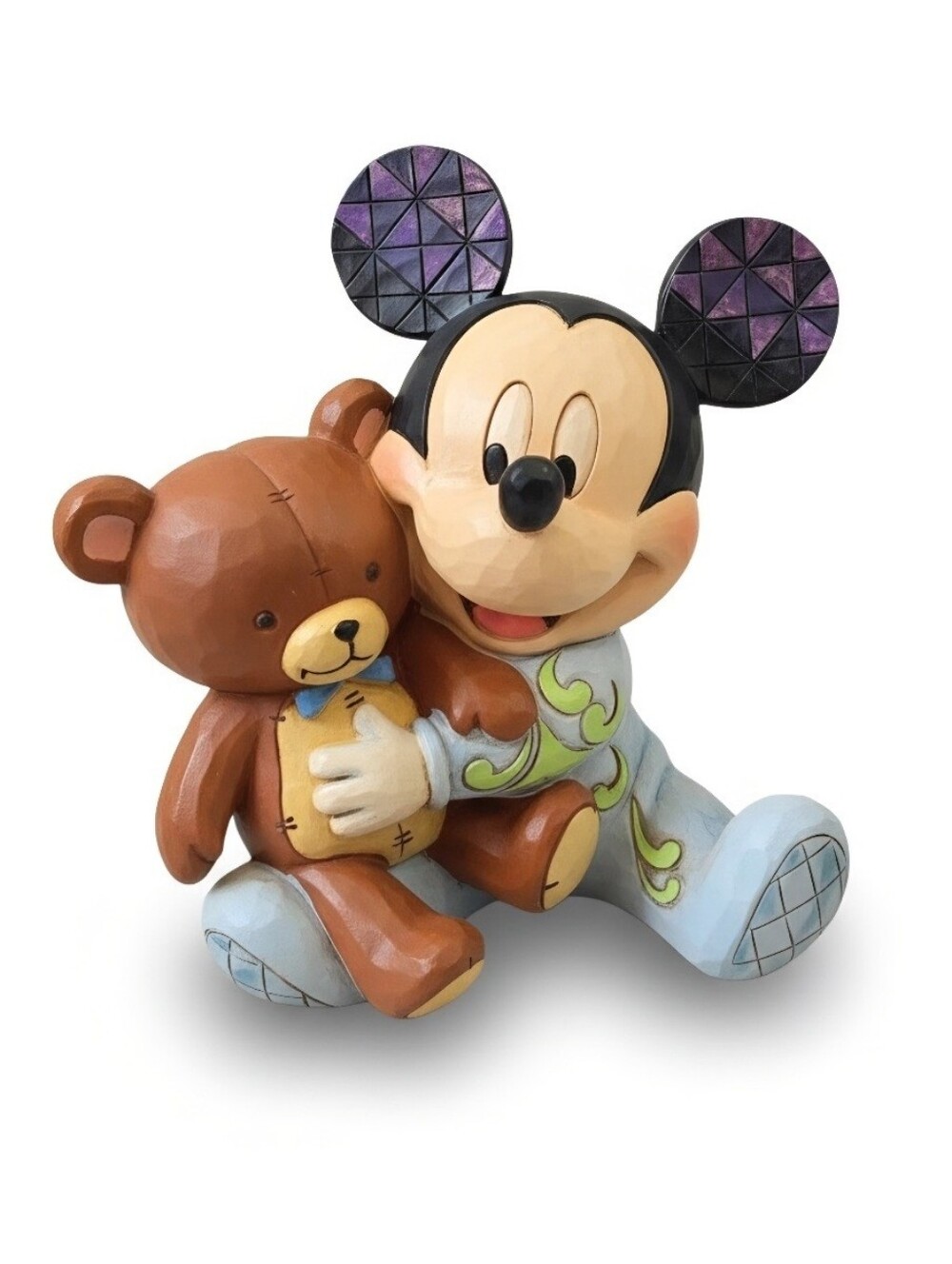 Jim Shore Disney Traditions Mickey Pajama Pals Figurine 4046060